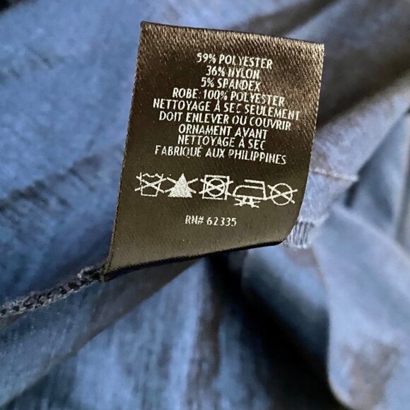 Dress Barn Collection Embellished Navy Evening Party Dress Size 6 - Picture 12 of 12